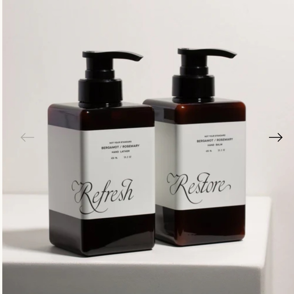 Not Your Standard hand wash and lotion set